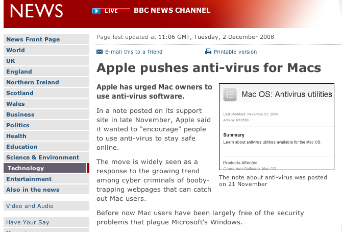 BBC-Apple-virus
